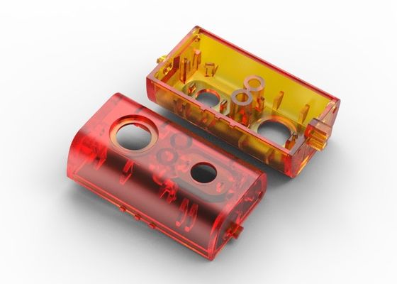 OEM / ODM ： Cold Runner Injection Molding & Transparent Glasses Camera Housing+Bracket 1+1 No 23055-B