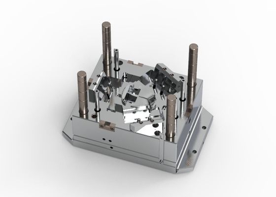 PC / TPU Inner Housing 1x1 Cold Runner Three Plate Mold No.19015 And 19016 -C