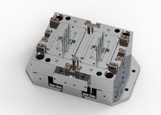 Transparent Housing (1*8) / Cold runner / Three-plates mold No.24307 & 24308