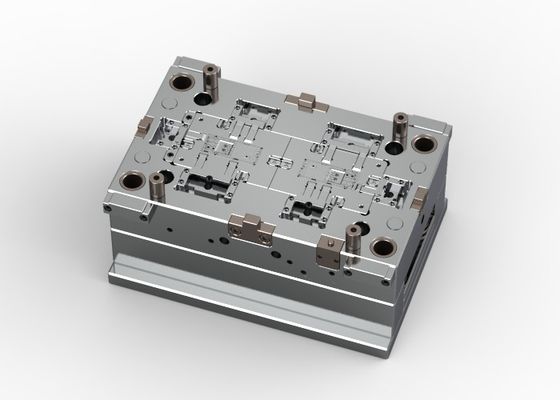 OEM / ODM ： Hot Runner Injection Molding & Transparent Smart Doorbell Bottom Cover (1*2)  No.23681