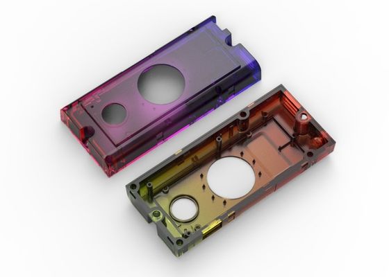 OEM / ODM ： Hot Runner Injection Molding & Transparent Smart Doorbell Upper Shell (1*2) No.23673