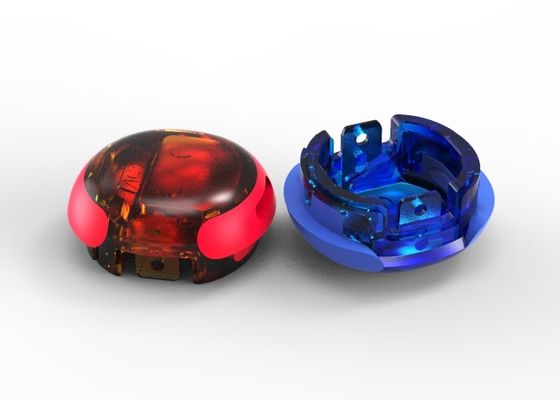 Wear Resistant Transparent Earphone Terminal (1*8) No.23570-C