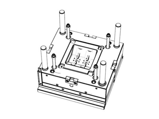OEM / ODM ： POA Transparent Side Belt Guide Bracket 1*2 No.22728-C