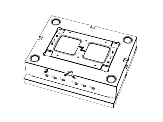 OEM / ODM ： Custom Electronic Enclosures  & Transparent top cover (1*2) No.23392