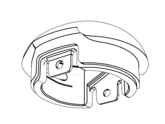Wear Resistant Transparent Earphone Terminal (1*8) No.23570-C
