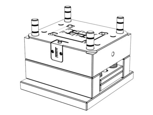 OEM/ODM：Custom Precision Machining Molds / Transparent seal bracket (1*8)  No.22678