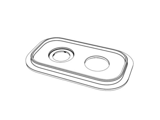 OEM / ODM ： Precision Injection Molding & Scanner Camera Trim Ring (1*4)  No.24005
