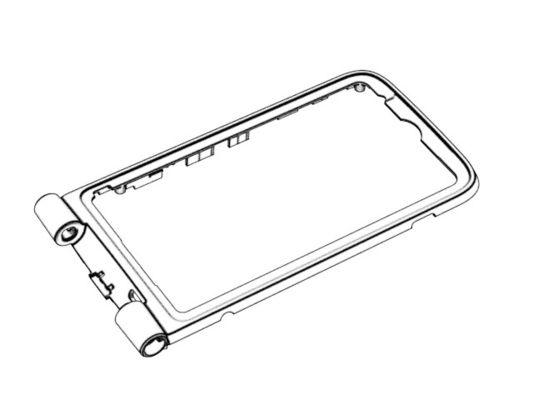 Transparent Clamshell Phone Front Cover (1*1) / Three-plates mold / Cold Runner No.21871