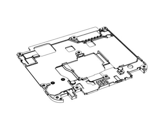 OEM / ODM ：Custom  Consumer Electronics Molds / Transparent Three-proof Phone Upper Bottom Housing (1*4) No.23690
