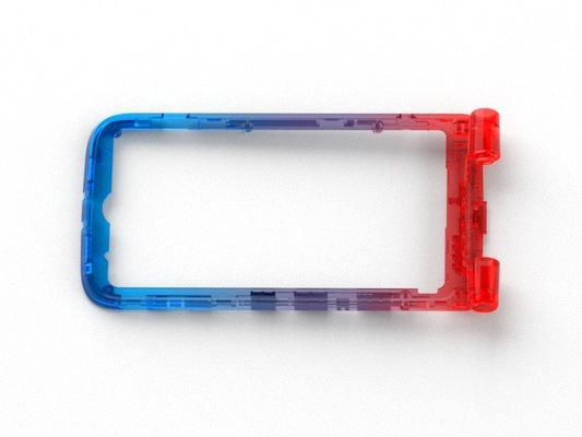 Transparent Clamshell Phone Front Cover (1*1) / Three-plates mold / Cold Runner No.21871