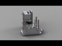 Vỏ pin điện thoại ba lớp trong suốt (1*1) / Á hậu nóng / Khuôn ba tấm số 23691&23692