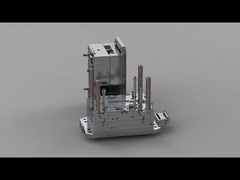 Vỏ pin điện thoại ba lớp trong suốt (1*1) / Á hậu nóng / Khuôn ba tấm số 23691&23692