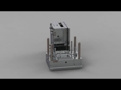 Hộp khử trùng trong suốt nắp dưới (1*1) / Á hậu lạnh / Khuôn ba tấm No.23771