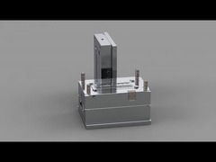 Tấm dẫn hướng ánh sáng bộ định tuyến trong suốt (1*4) / Á hậu lạnh / Khuôn hai tấm No.23893