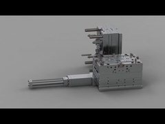 Đai ốc khóa khớp nối đa năng trên bo mạch trong suốt (1 * 4) / Á hậu nóng / Khuôn ba tấm số 23915