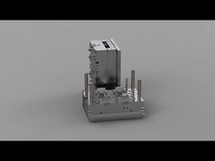 Giá đỡ hộp sạc tai nghe trong suốt (1*4) / Á hậu lạnh / Khuôn ba tấm No.24201